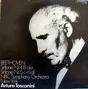 LP - Ludwig Van Beethoven - NBC Symphony Orchestra , Arturo Toscanini - Sinfonien Nr. 4 Und 5 - black labels