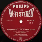 LP - LV Beethoven - New York Philharmonic - Symphony No. 7 (Bernstein)
