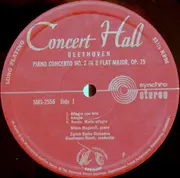 LP - Beethoven / N. Magaloff ,Zurich Radio Orchestra , G. Rivoli - Klavierkonzert Nr. 2 B-dur/ Klavierkonzert Nr. 4 G-dur