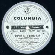 LP - Beethoven - The Beethoven Symphonies: Number 5 In C Minor/ 'King Stephen'