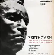 LP - Ludwig van Beethoven - Orchestra Simfonică A Filarmonicii De Stat 'George Enescu' , Dirijor : Georg - Simfonia Nr. 1 În Do Major / Simfonia Nr. 8 În Fa Major