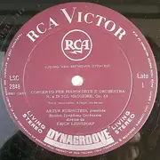 LP - Beethoven - Concerto N. 4 In Sol Maggiore Op. 58 Per Pianoforte E Orchestra - Red Seal