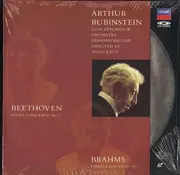 12inch Vinyl Single - Ludwig van Beethoven - Arthur Rubinstein , Bernard Haitink , Hugo Käch - Beethoven Piano Concerto No. 3 Brahms Concerto No.1 - NTSC