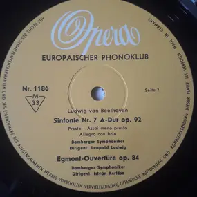 Ludwig Van Beethoven - Sinfonie Nr.7 A-Dur Op. 92 / Egmont-Ouvertüre Op. 84