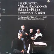LP - Ludwig van Beethoven - Berliner Philharmoniker , David Oistrach , Mstislav Rostropovich , Sviatosla - The 'Triple' Concerto In C