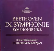 Double LP - Beethoven - IX. Symphonie / Symphonie Nr. 8 - Hardcover box + booklet