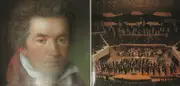 LP - Beethoven (Karajan) - Symphonie Nr.5 - Gatefold + Booklet
