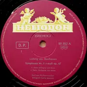 LP - Beethoven - Symphony No.5 In C Minor Op.67, 'Die Weihe Des Hauses' Overture Op.124