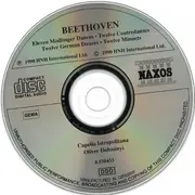 CD - Ludwig van Beethoven - Capella Istropolitana , Oliver Dohnanyi - Mödlinger Dances / Contredanses / German Dances / Minuets