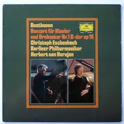 LP - Beethoven / C. Eschenbach, Berliner Philharmoniker, H. von Karajan - Konzert Für Klavier Und Orchester Nr. 1 C-dur Op. 15