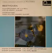 LP - Ludwig van Beethoven - Cor de Groot , Hans Richter-Haaser , Willem Van Otterloo , Karl Böhm , Wiene - Klavierkonzert Nr. 3 C-Moll / Chorfantasie
