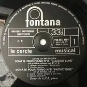 LP - Beethoven - Sonates Pour Piano: Clair De Lune - Pathétique - Appassionata