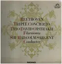 LP - Ludwig van Beethoven - David Oistrakh Trio , Sir Malcolm Sargent - Beethoven Triple Concerto