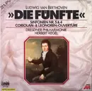 Double LP - Ludwig van Beethoven - 'Die Fünfte' - Sinfonien Nr. 5 & 4