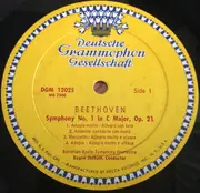 LP - Ludwig van Beethoven - Eugen Jochum , Symphonie-Orchester Des Bayerischen Rundfunks - Sinfonien Nr. 1 C-Dur • Nr. 8 F-Dur - Mono