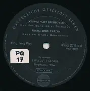 10'' - Beethoven / Ewald Balser - Heiligenstädter Testament