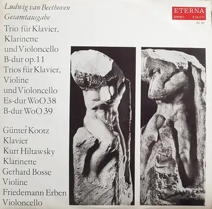 Beethoven - Trio Für Klavier, Klarinette Und Violoncello B-dur Op. 11 / Trios Für Klavier, Violine Und Violonce