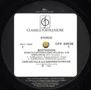 LP - Beethoven - Kreutzer & Spring Sonatas For Violin & Piano
