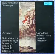 Beethoven (Masur) - Ouvertüren: Leonore 1-3, Fidelio, Die Geschöpfe des Prometheus