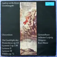 Beethoven (Masur) - Ouvertüren: Leonore 1-3, Fidelio, Die Geschöpfe des Prometheus
