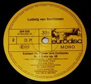 LP - Beethoven / Géza Anda / Joseph Keilberth - Piano Concertos No. 1 & 3