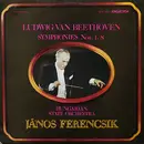 LP - Ludwig van Beethoven - Hungarian State Orchestra , János Ferencsik - Symphonies Nos. 1. 8