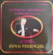 LP - Beethoven - Symphonies Nos. 1. 8 - Yellow Labels