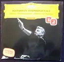 LP - Ludwig van Beethoven - Herbert von Karajan · Berliner Philharmoniker - Symphonien 1 & 2 - Red Stereo