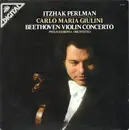 LP - Ludwig van Beethoven - Itzhak Perlman , Carlo Maria Giulini , Philharmonia Orchestra - Violin Concerto