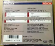 CD - Beethoven - Triple Concerto, Op.56 For Piano, Violin, Violoncello & Orchestra / Romance In G Major, Op.40