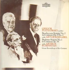 Herbert von Karajan - Sonata No. 2 In G Minor, Op. 5 No. 2 / Sonata No. 1 In E Minor, Op. 38