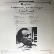 LP - Beethoven - Symphonies No 1 & No 2