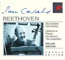 Double CD - Ludwig van Beethoven - Pablo Casals , Rudolf Serkin - The Complete Cello Sonatas, Variations on Themes from Mozart's Die Zauberflöte