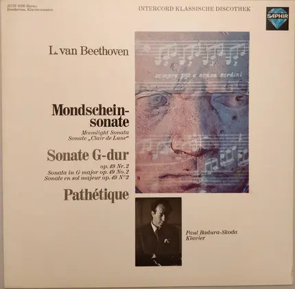 Beethoven - Klaviersonaten / "Mondscheinsonate" , Sonate G-dur
