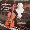 LP - Ludwig van Beethoven - Peter Serkin , Seiji Ozawa , New Philharmonia Orchestra - Piano Concerto In D (Op. 61a)