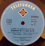 LP - Ludwig van Beethoven - Philharmonisches Staatsorchester Hamburg , Joseph Keilberth - Symphonie Nr. 5 / Nr. 8
