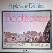 LP - Beethoven / Sviatoslav Richter - Sonate No.3 Op.2,3 C-dur / Sonate No.4 Op.7 Es-dur