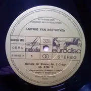 LP - Beethoven / Sviatoslav Richter - Sonate No.3 Op.2,3 C-dur / Sonate No.4 Op.7 Es-dur