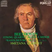 Ludwig van Beethoven - Smetana Quartet - String Quartet  No.8 in E Minor 'Rasoumovsky No.2'