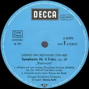 LP - Ludwig van Beethoven - The Chicago Symphony Orchestra , Georg Solti - Symphonie Nr. 6 F-dur 'Pastorale'