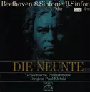 Double LP - Ludwig van Beethoven - The Czech Philharmonic Orchestra Dirigent Paul Kletzki - 8.Sinfonie F-Dur / 9.Sinfonie D-Moll
