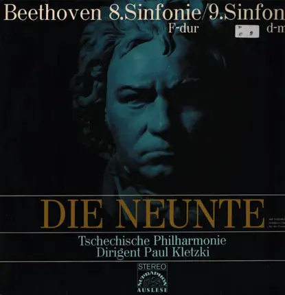 Ludwig van Beethoven - The Czech Philharmonic Orchestra Dirigent Paul Kletzki - 8.Sinfonie F-Dur / 9.Sinfonie D-Moll