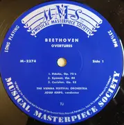 LP - Ludwig van Beethoven - Vienna Festival Orchestra , Josef Krips - Fünf Ouvertüren