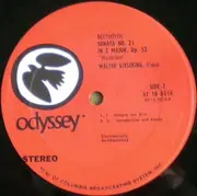 LP - Ludwig van Beethoven - Walter Gieseking - Two Favorite Sonatas: Appassionata • Waldstein - mono