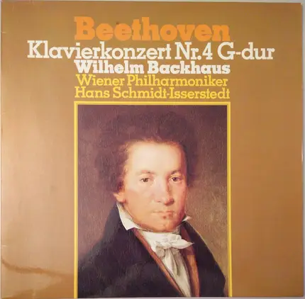 Beethoven (Backhaus) - Konzert Für Klavier Und Orchester Nr. 4 G-dur, Op. 58