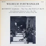 Beethoven - Symphonies - Nos. 5 In C, Op 67 & 8 In F, Op. 93