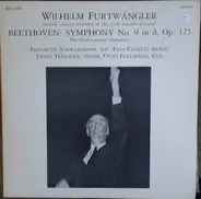 Ludwig van Beethoven - Wilhelm Furtwängler , Philharmonia Orchestra , Elisabeth Schwarzkopf , Elsa - Symphony No. 9 In D, Op. 125