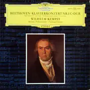 LP - Ludwig van Beethoven - Wilhelm Kempff · Berliner Philharmoniker · Ferdinand Leitner - Klavierkonzerte Nr. 1 C-dur