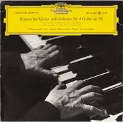 LP - Ludwig van Beethoven - Wilhelm Kempff , Berliner Philharmoniker , Paul van Kempen - Konzert Für Klavier Und Orchester Nr. 4 G-Dur Op. 58