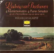 Beethoven - 4 Klaviersonaten - 4 Piano Sonatas (Wilhelm Kempff)